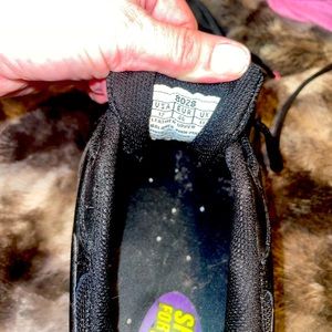 Shoes For Crews no slip tennis shoes.
